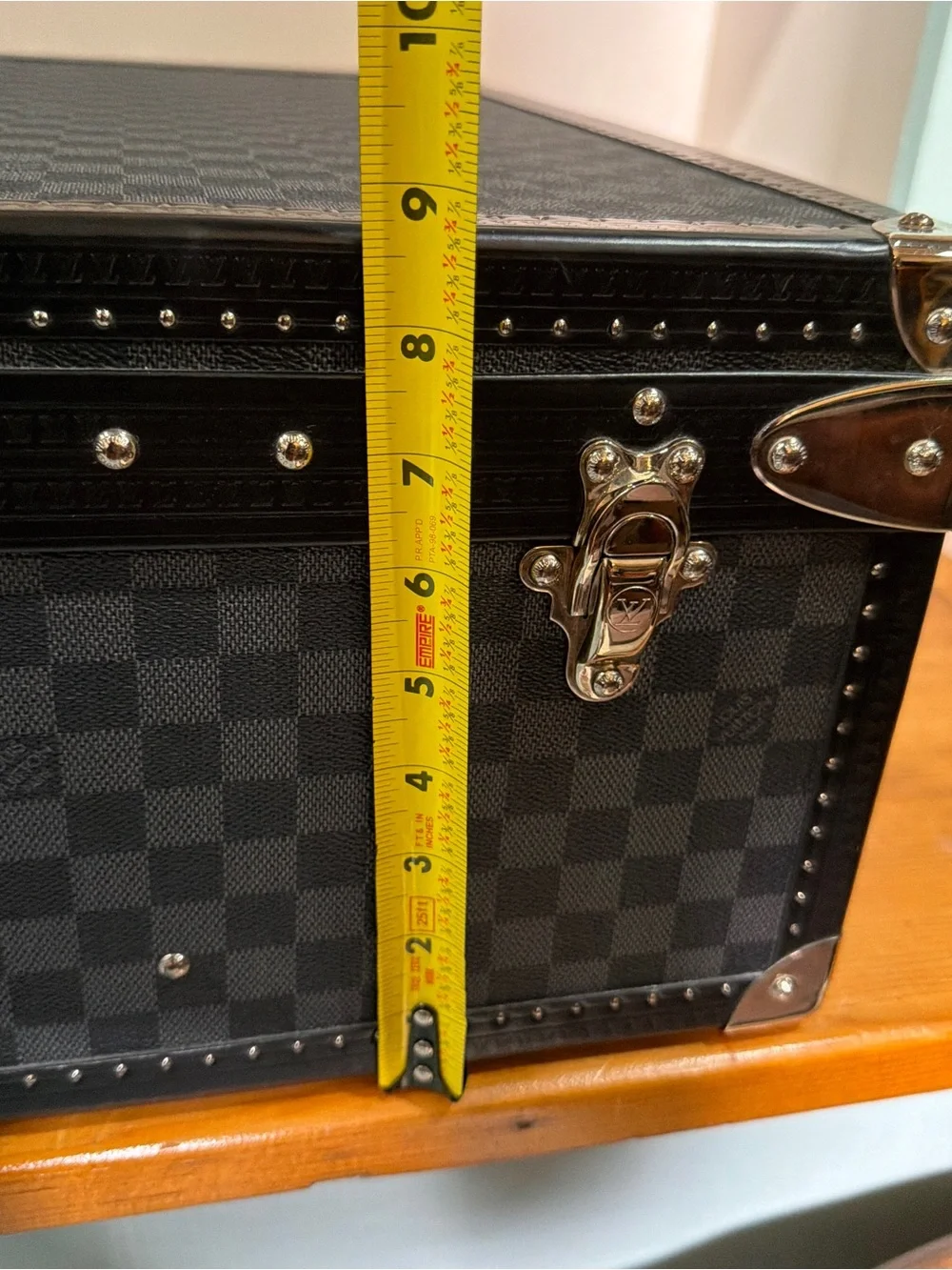 Louis Vuitton Alzer 75 Damier Trunk interior tray and cover